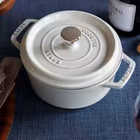 STAUB | LA COCOTTE -Cocotte - Ø 280 mm - Lijevano željezo - Bijela boja tartufa