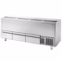 Commercial Top Loading Bottle Cooler - Stainless steel - 620L