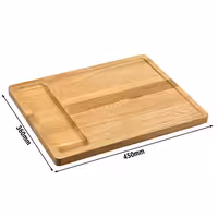 (3 pièces) Planche à découper - 450x360x25mm