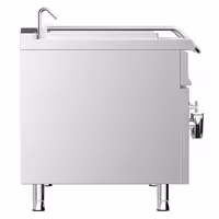 A gas Marmitta professionale / Pentola industriale - 250l - 30kW - Riscaldamento indiretto - con allacciamento idrico