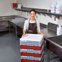 CAMBRO | CAMRACK® - Poklopac za košare - 500x500 mm - Siva boja