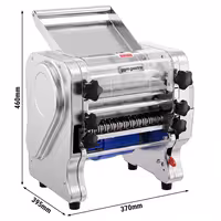 Električni stroj za tjesteninu s valjkom za tijesto – duljina valjka 220 mm – 8 kg/h