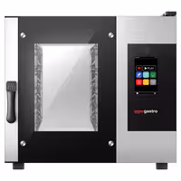 Commercial Electric Combi Oven - Touchscreen Controls - 5x GN 1/1 - incl. Automatic washing system, Core temperature probe, HACCP monitoring & USB
