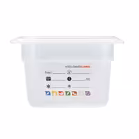 (6 komada) CAMBRO | SafeTrak – GN 1/4 polipropilenski spremnik – neprozirni – Visina: 100 mm