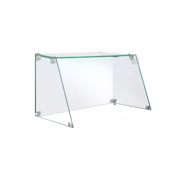 Glass Sneeze Guard - for Hot Dog Roller HDGJ5N - 460x250x250mm