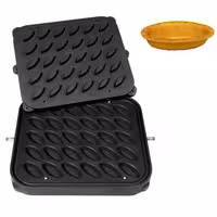 Plates for Tartelette Machine TMPIC - 30x Oval - 67x34mm