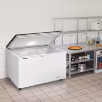 LIEBHERR | Tiefkühltruhe - 404 Liter - mit Edelstahldeckel - Weiß