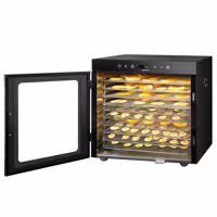 Toidukuivati - 10 restiga - roostevabast terasest - 800 W