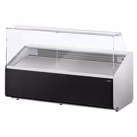 Chladicí pult - 2500 mm - přední panel černý