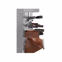 Wall-Mounted Charcoal Grill - 1.6m