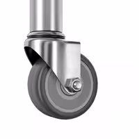 رفوف ستانلس ستيل PREMIUM - 1000x500mm - عمق: 500 mm - 4 رفوف (قابلة للتعديل) - يشمل 4 عجلات - الحمولة: 320 kg