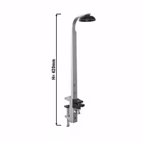 Bottle Wall Rack - Wall Mount - 420x120x45mm - Aluminium