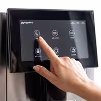 Ice and water dispenser with integrated ice maker - 60 kg/24 h - Touch