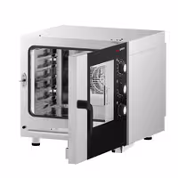 Commercial Electric Combi Oven- Manual Controls - 5x GN 1/1 - incl. Manual washing system