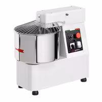 Spiralna miješalica za tijesto - 33 l / 25 kg - 2 brzine - s fiksnom posudom - s mehaničkim timerom - 400 V - za pizzu i kruh