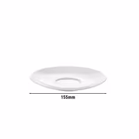 (6 pieces) – WMF | BALANCE – Multi-Purpose Cup Saucer – Ø 155 mm