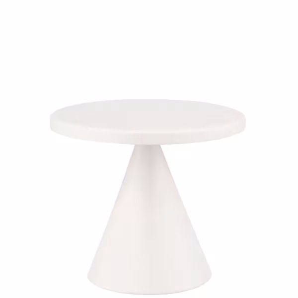 Şarj Edilebilir Masa Lambası - CONE MINI - 3 kademeli kısılabilir - Ø130x115mm - Whisper White