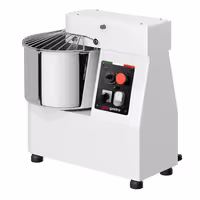 Spiralna miješalica za tijesto - 33 l / 25 kg - 2 brzine - s fiksnom posudom - s mehaničkim timerom - 400 V - za pizzu i kruh