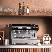 Profesyonel Espresso Kahve Makinesi - 2 Gruplu - Manuel - Ön Demleme (Preinfusion) Sistemi & 2 Buhar Kolu - Tall Cup