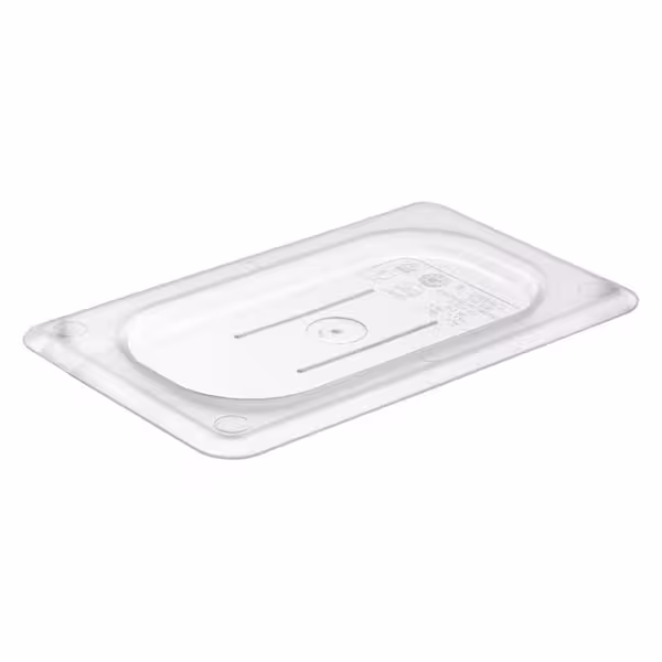 (6 szt.) CAMBRO | Pokrywa GN 1/9 CAMVIEW® – kopolimer – z uchwytem – bez BPA – przezroczysta