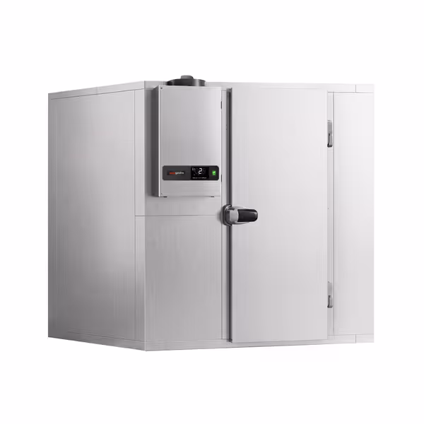 Inox rashladna komora - 1800x1200 mm - 3,15 m³ - uklj. rashladni agregat - -2/+8 °C