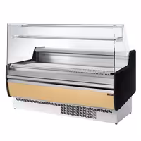 Serve Over Counter - 1622x953mm - with 2 doors - front panel beige - capacity 178 litres