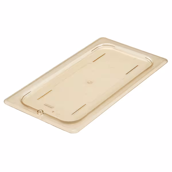 (6 szt.) CAMBRO | Pokrywa GN 1/3 H-PAN™ – płaska – odporna na wysoką temperaturę – bursztynowa