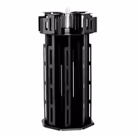 Cup & Saucer Dispenser - rotating - Stainless Steel - Countertop Version