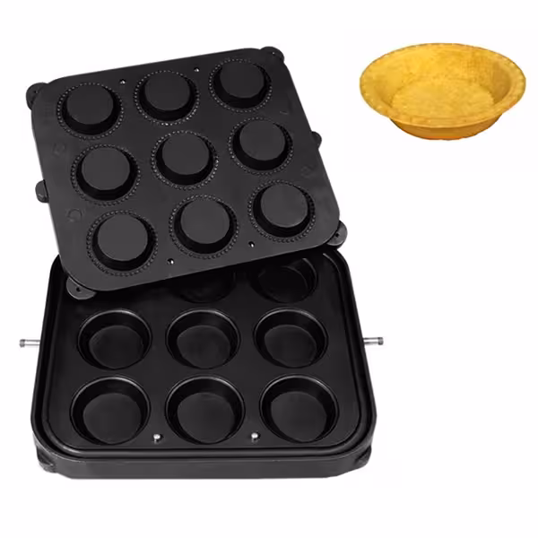 Tartalet Makinesi TMPIC İçin Plakalar - 9x Yuvarlak - Ø90mm