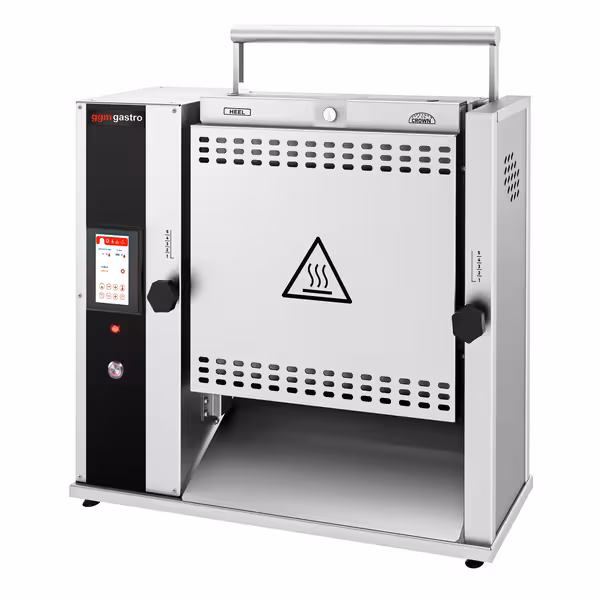 Tračni toster - Digitalno - 2,10 kW - za burger i hot dog peciva