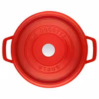 STAUB | LA COCOTTE - Cocotte - Ø 240 mm - Lijevano željezo - Crvena boja trešnje