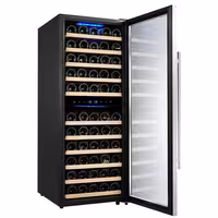 Commercial Wine Fridge - Dual Zone - 200L - max. 73 bottles