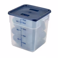 (6 komada) CAMBRO | CAMSQUARES® - Posude - 17,2 litre - Prozirne