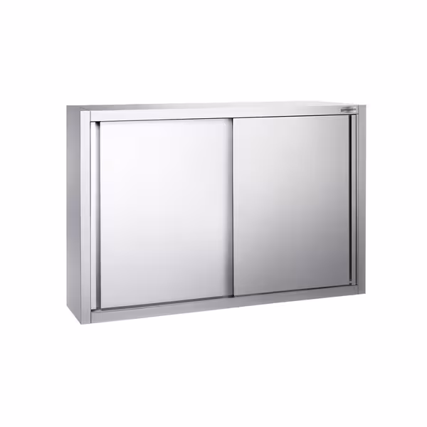 خزانة حائط ستانلس ستيل PREMIUM - 1200x400mm - مع باب انزلاقي - ارتفاع 1000 mm