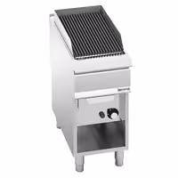 Vizes gázgrill - 12 kW - Szabadon álló kivitel