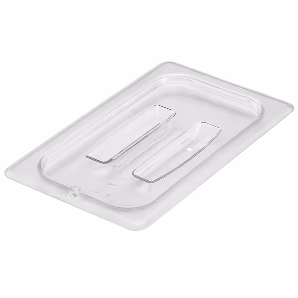 (6 szt.) CAMBRO | Pokrywa GN 1/4 CAMVIEW® – kopolimer – z uchwytem – bez BPA – przezroczysta