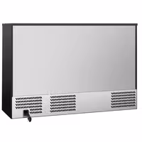 Barski hladnjak - 1350 mm - 320 l - s 3 staklena vrata - crna