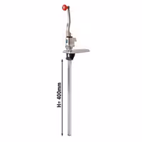 Bonzer | Manual Bench Can Opener - Shaft Length: 400mm - Stainless Steel - Max Can Height: 35cm