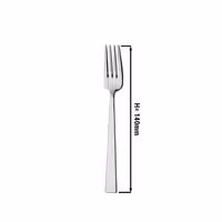 (12 pcs) Dessert fork - Luca - 18/10 stainless steel - 140mm