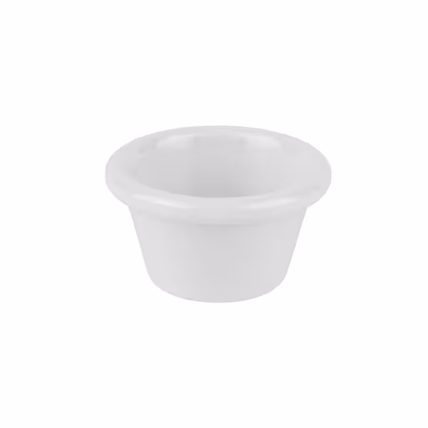 (24 adet) Ramekin (Sos Kasesi) - CASUAL - Melamin - 80ml - yuvarlak - Ø80mm - Beyaz