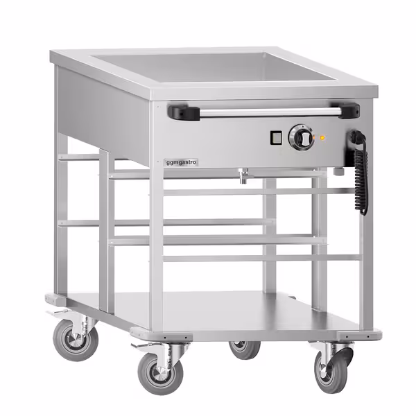 Toplovodna kupka grijana kolica - 1 kW - GN 2/1 ili 2x GN 1/1
