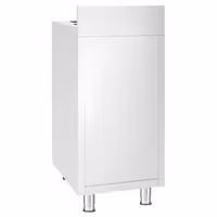 Sudoper s ormarićem - inox - 400 x 600 mm - s košem za otpatke - s 1 koritom