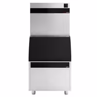 Commercial Ice Machine - Cube - 230 kg/ /24 h incl. storage container