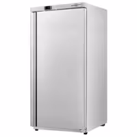 Szafa mroźnicza magazynowa ECO – stal nierdzewna – 600 L – z 1 drzwiami – wewnętrzna strona drzwi z tworzywa sztucznego