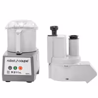 ROBOT COUPE | R 211 XL - آلة مطبخ متعددة الاستخدامات / آلة تقطيع الخضار / آلة تقطيع - 2,9 لتر - 550 واط - 1500 دورة في الدقيقة - مخرج جانبي