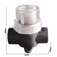 Zamjenski filter za vodu - 67x65x60 mm - za sve KMHK strojeve za čišćenje