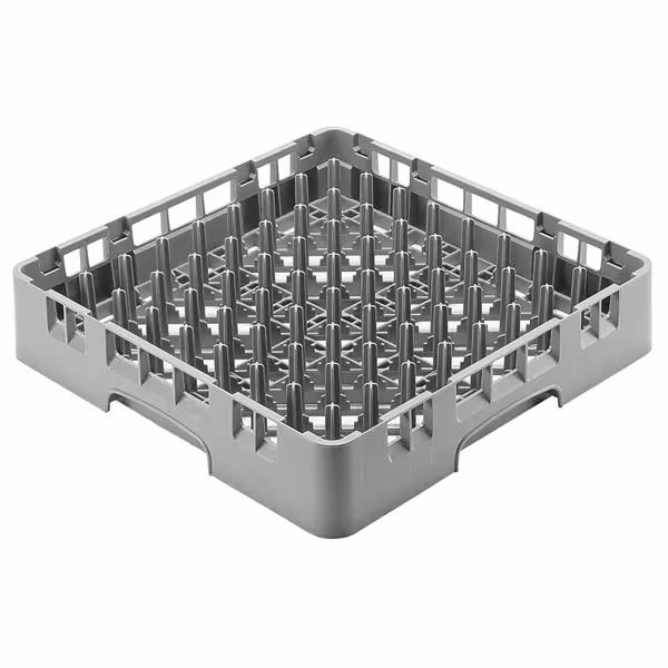 CAMBRO | CAMRACK® – Tallrikskorg 1/1 – 9x9 fack – 500x500 mm – Grå