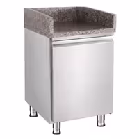 Till Counter POG147ND - 500mm - Stainless steel body