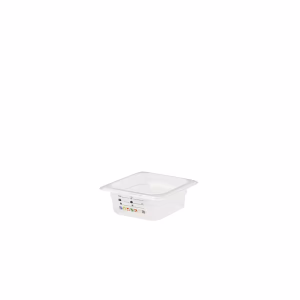 (6 szt.) CAMBRO | Pojemnik GN 1/6 SafeTrak – polipropylen – wysokość: 65 mm – mleczny
