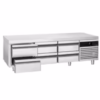 Rashladni pult (Low‑boy) PREMIUM - -2 do +8 °C - 2000 mm - 210 l - 6 ladica - GN 1/1 - Za HR